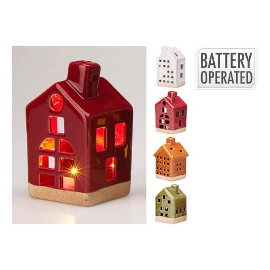 CASITA NAVIDEÑA LED 11CM