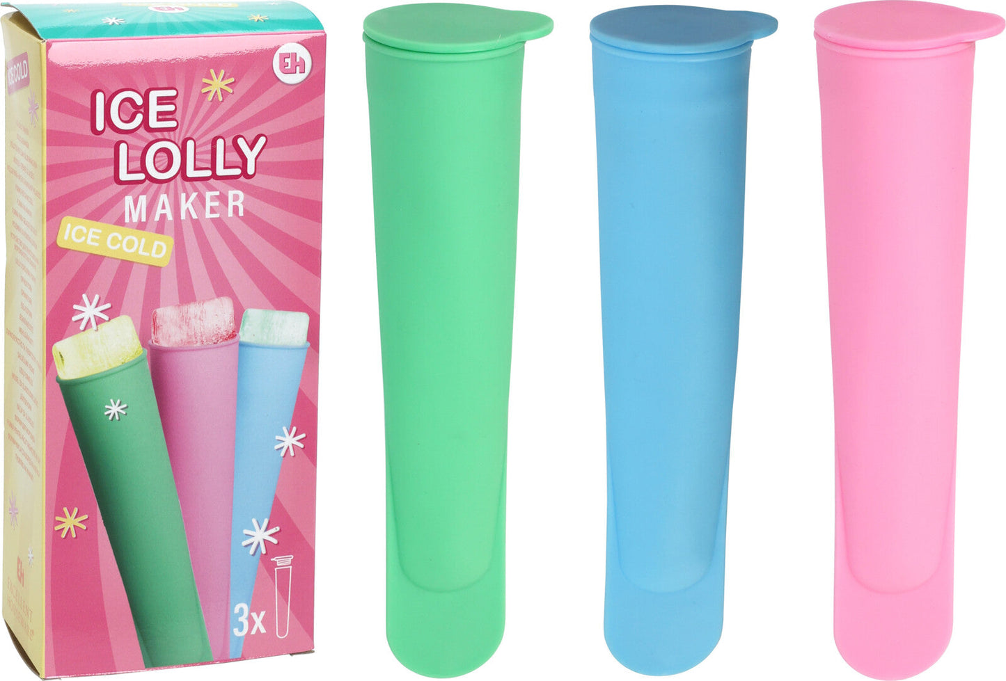 SET 3 MOLDES HELADO