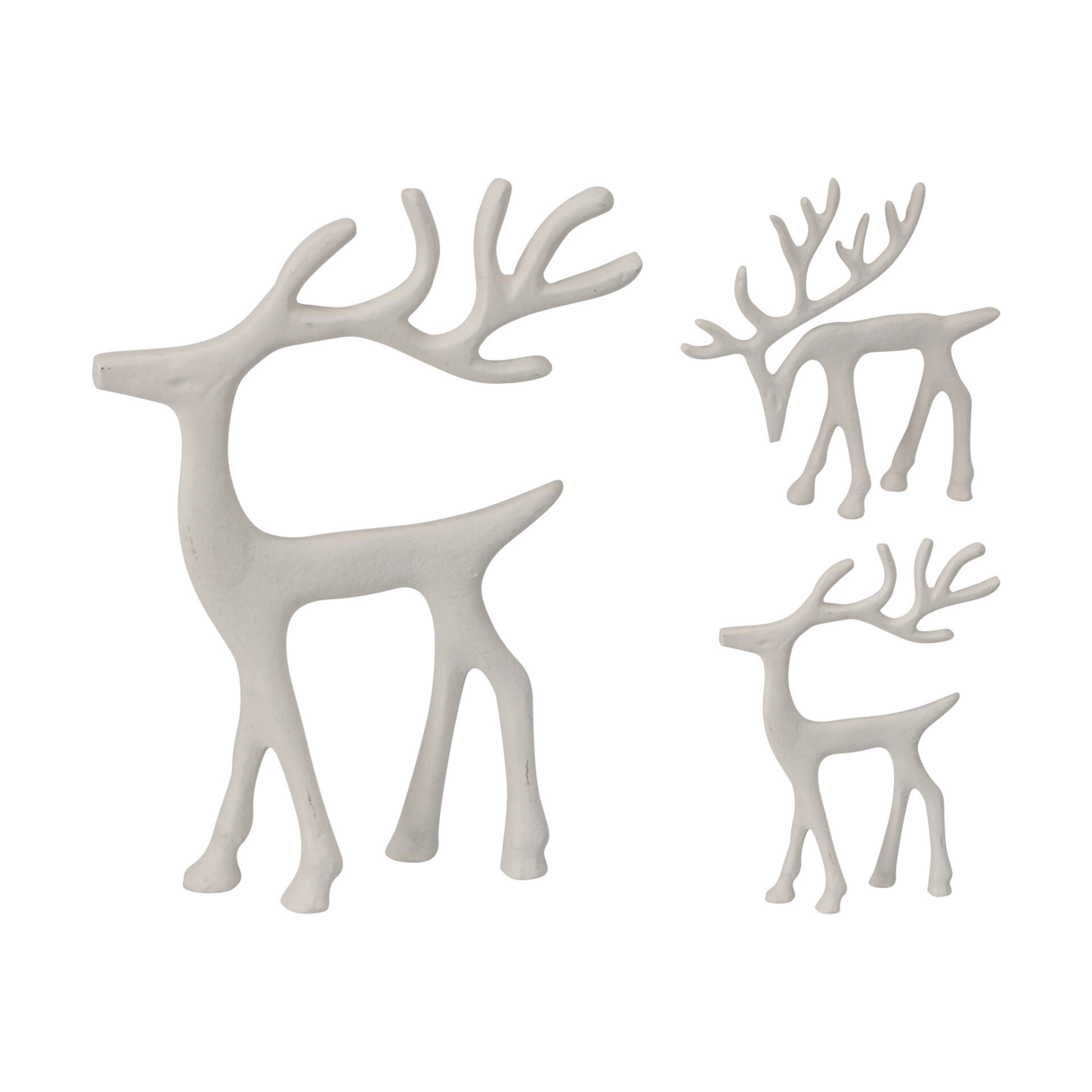 RENO NAVIDEÑO BLANCO 15X16CM