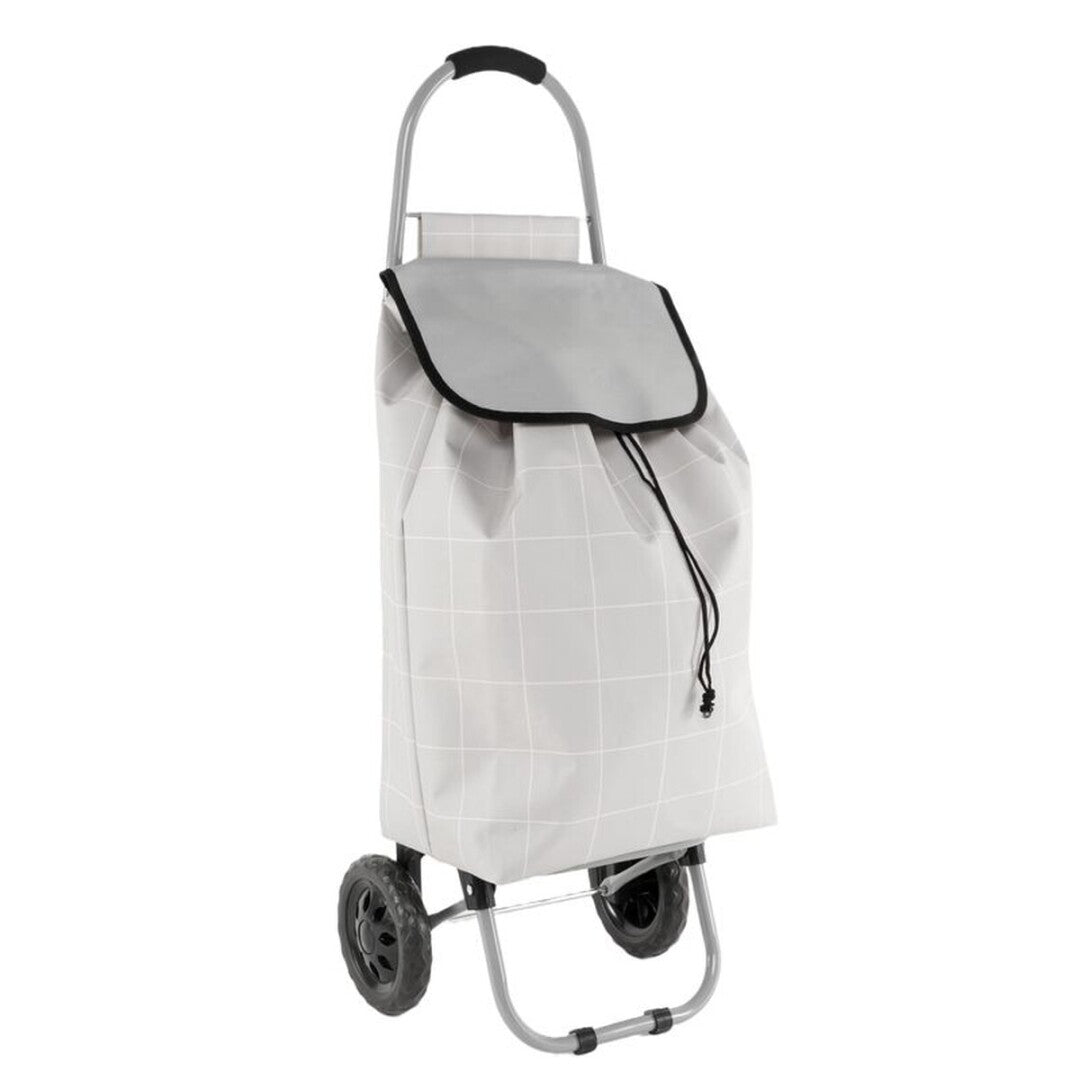 CARRO COMPRA 38L PLEG. GRIS