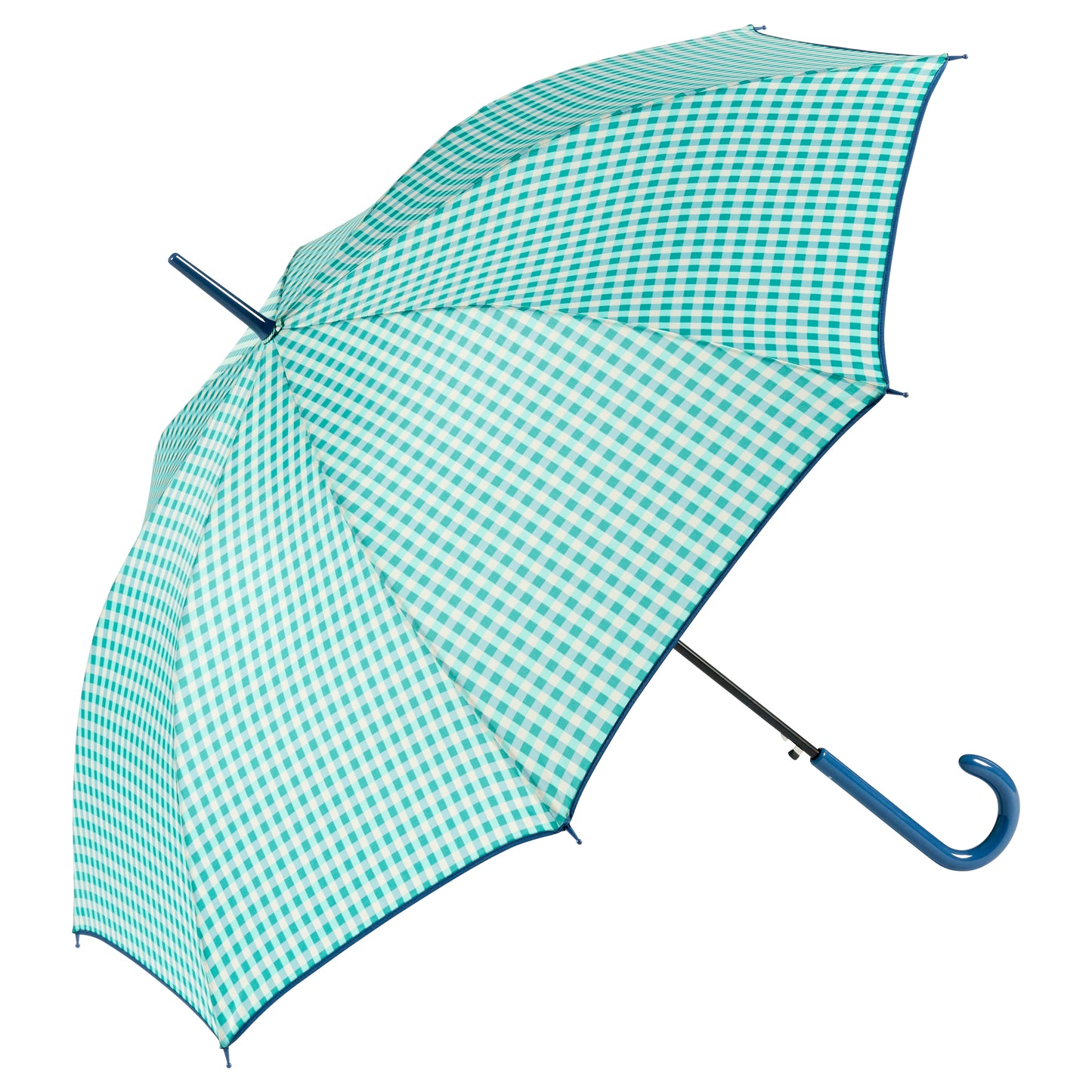 PARAGUAS VICHY TURQUESA