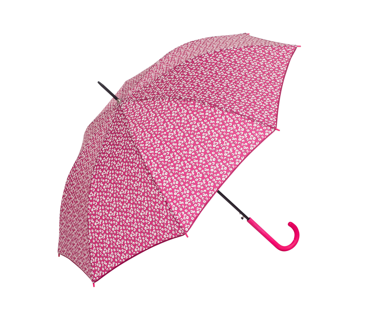 PARAGUAS ESTAMPADO FLORECITA ROSA