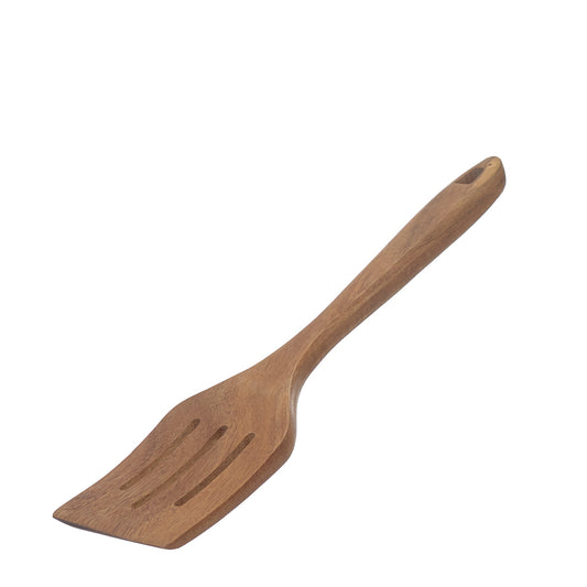 ESPATULA MADERA DE ACACIA CON AGUJEROS 32CM