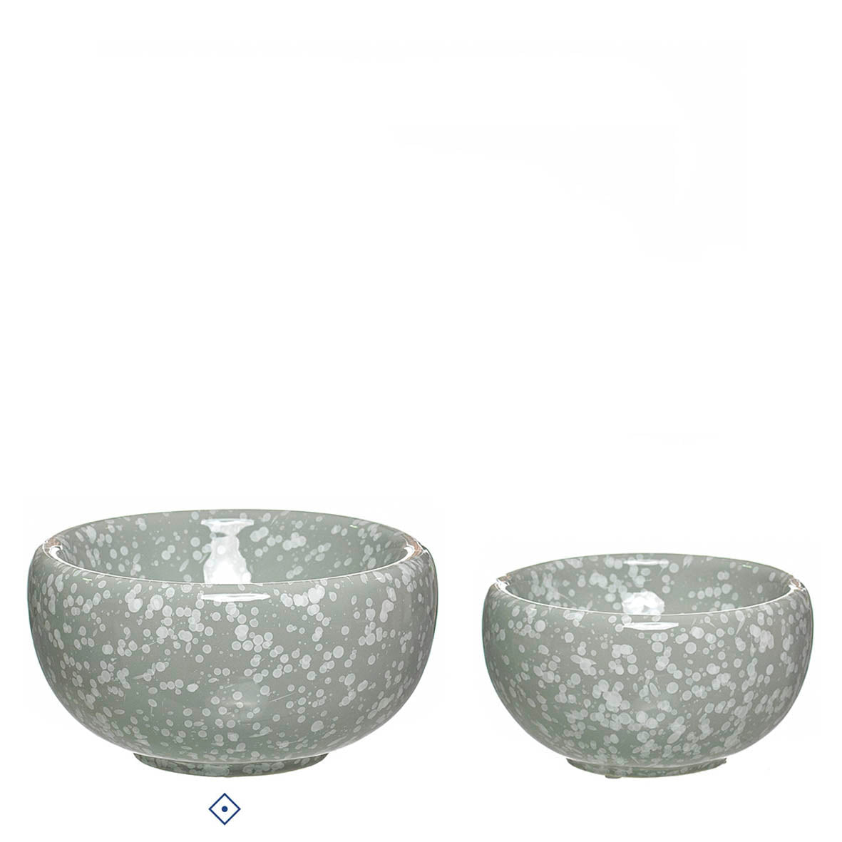 VASO CERAMICA GRIS MARMOL