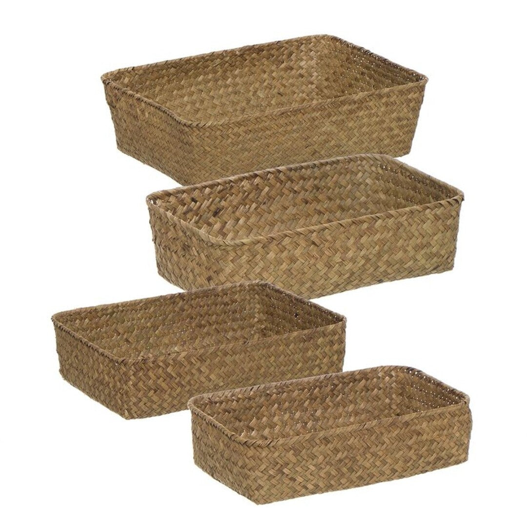 CESTA RECTANGULAR NATURAL