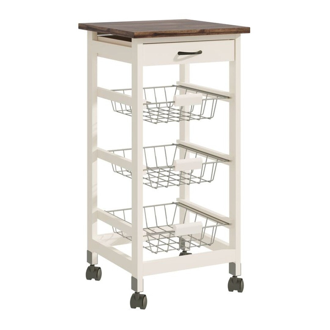 CARRO AUXILIAR COCINA ACACIA BOIS&TERRE