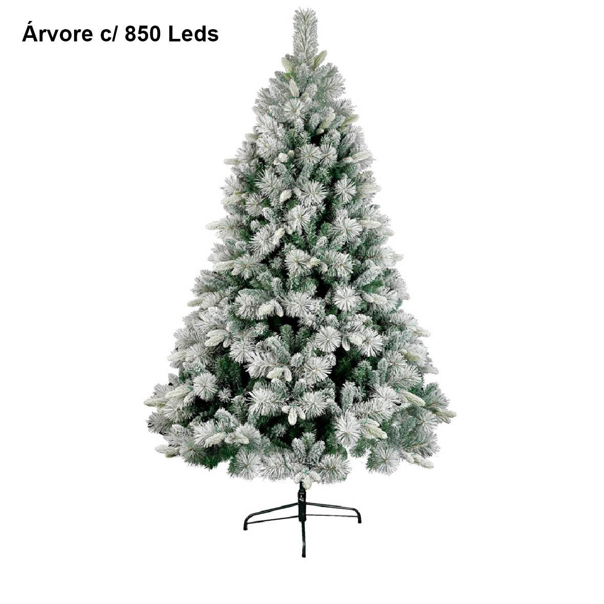 ARBOL DE NAVIDAD CON NIEVE 850 LEDS 300CM