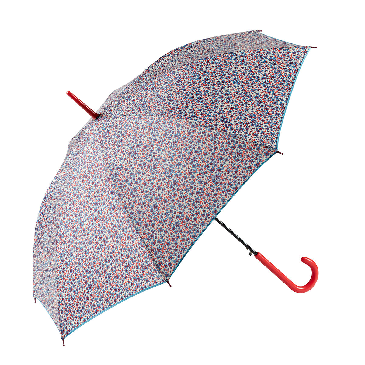 PARAGUAS FLORES ROJO