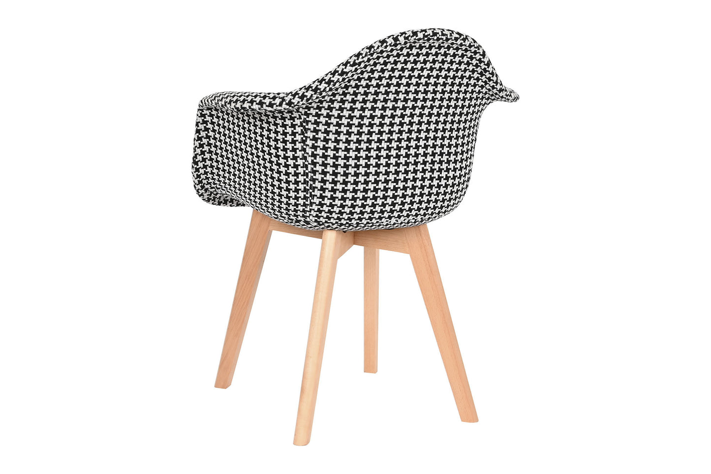 SET 5 SILLAS MADERA DE PINO PATA DE GALLO