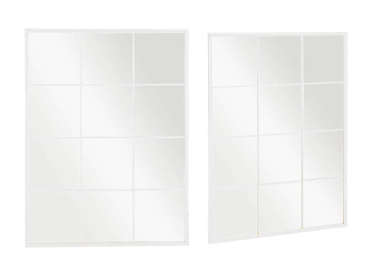 ESPEJO VENTANAL BLANCO 120X90CM