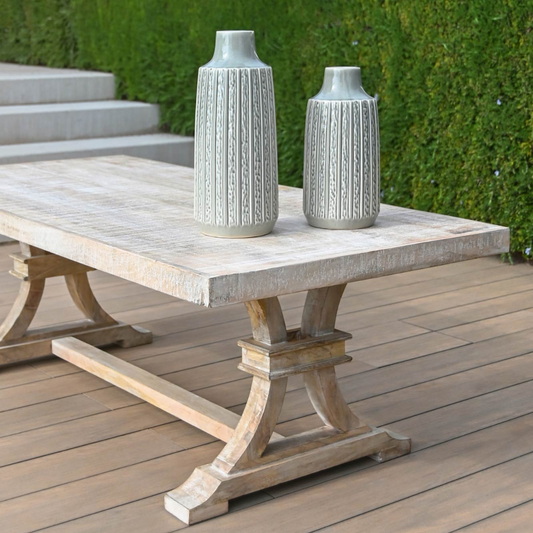 MESA CENTRO MADERA MACIZA DE MANGO DECAPE