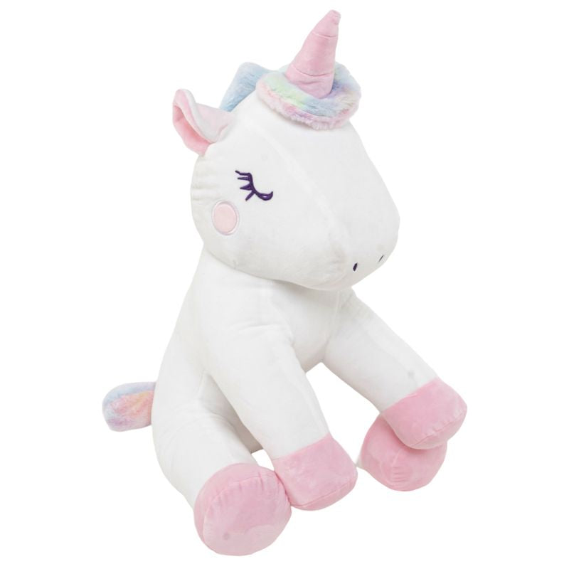 PELUCHE UNICORNIO SENTADO 30CM
