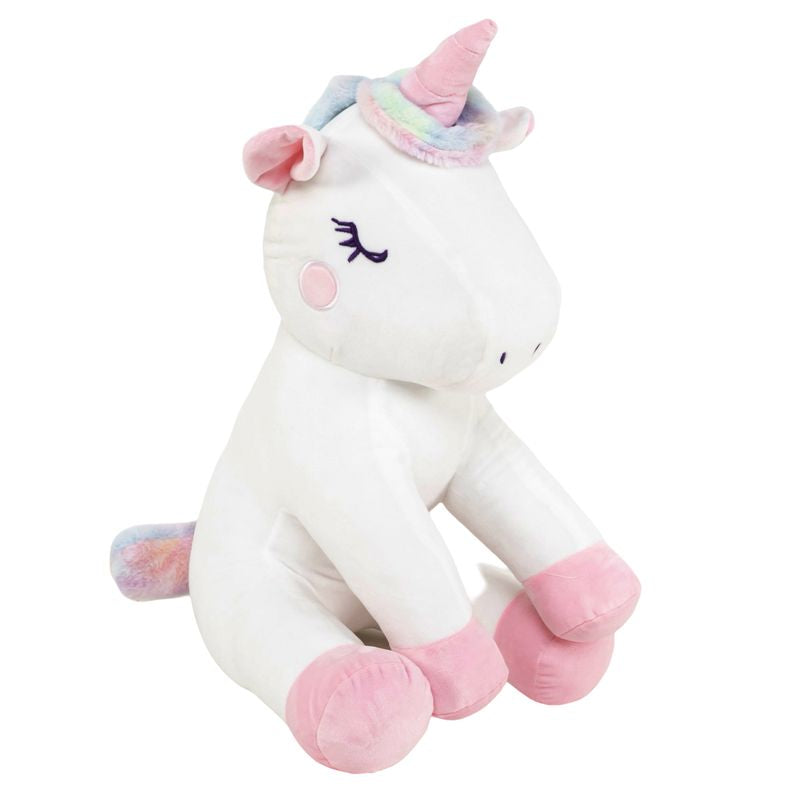 PELUCHE UNICORNIO SENTADO 50CM