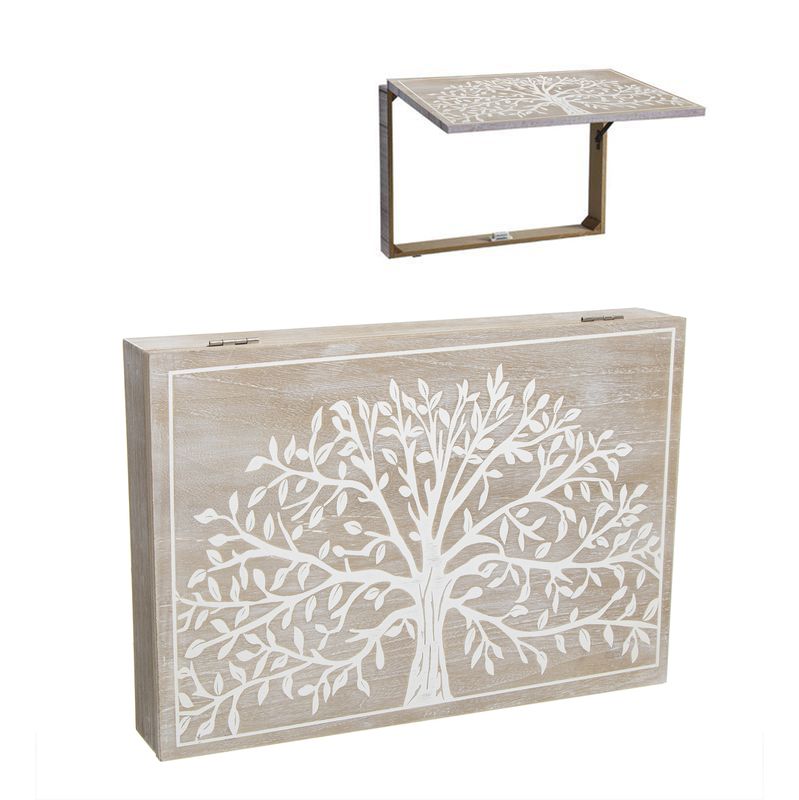 TAPA CONTADOR MADERA ARBOL DE LA VIDA