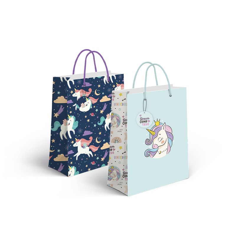 BOLSA PAPEL S UNICORNIO