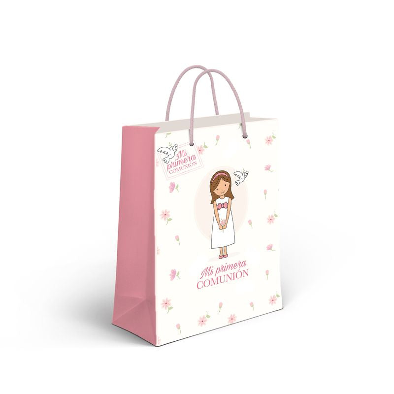 BOLSA PAPEL S COMUNION NIÑA