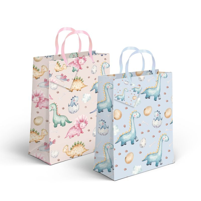 BOLSA PAPEL M DINOS