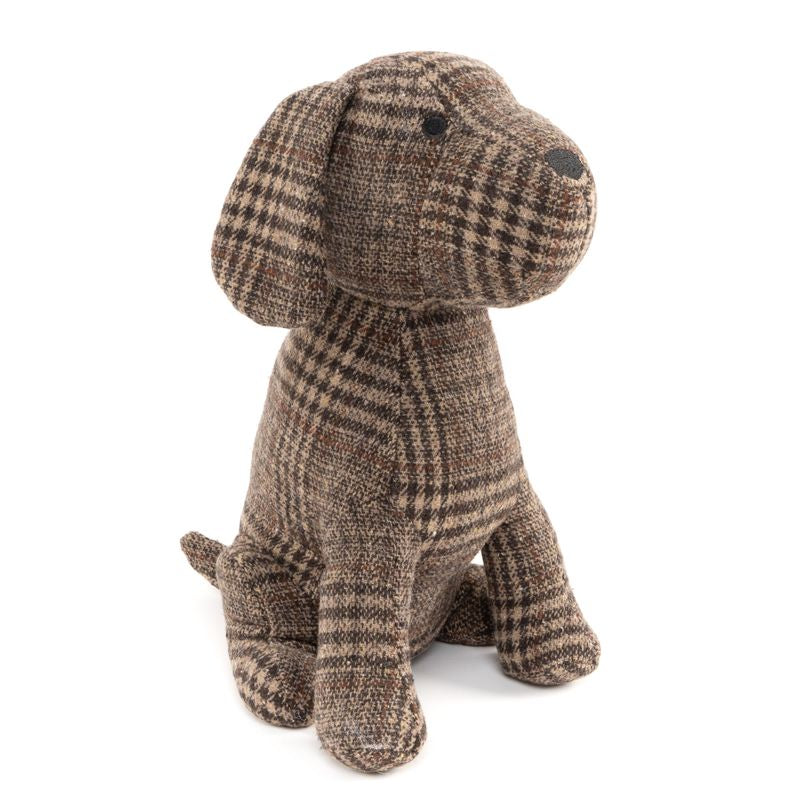 SUJETAPUERTAS PERRO MARRON