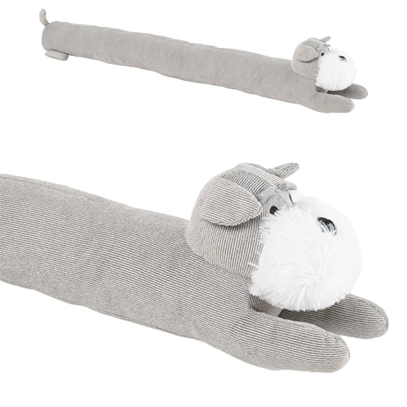 BURLETE CORTAVIENTOS PERRO GRIS