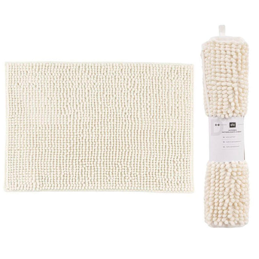 ALFOMBRA 40X60 ANTIDESLIZANTE NATURAL