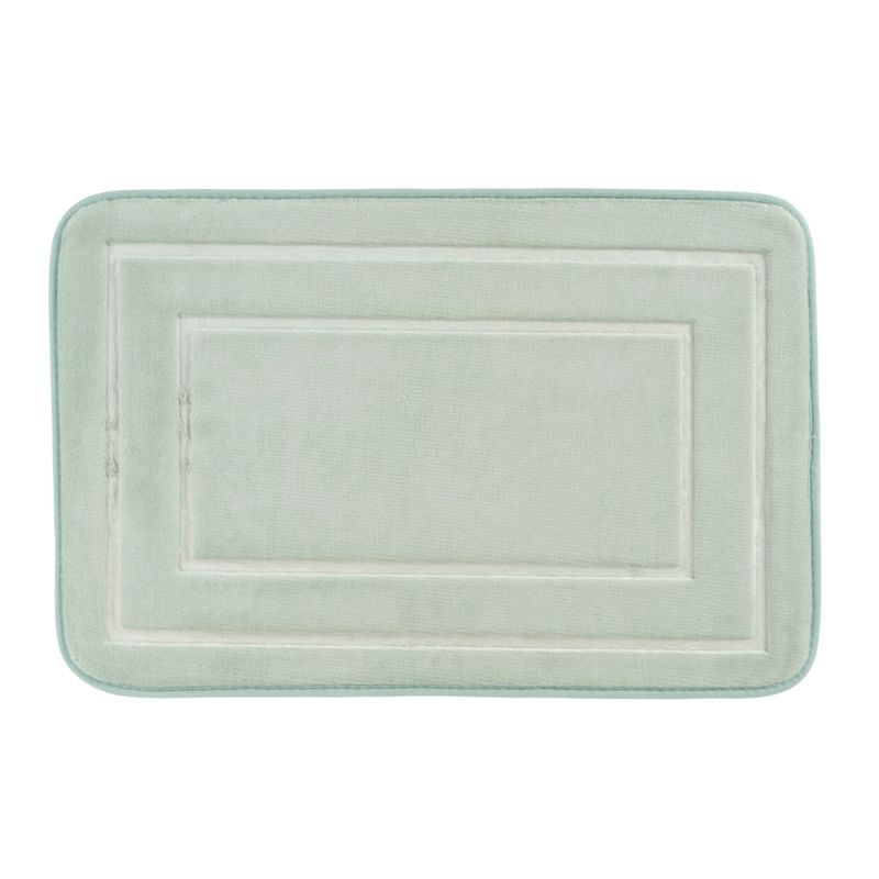 ALFOMBRA BAÑO 40X60CM ANTIDESLIZANTE VERDE