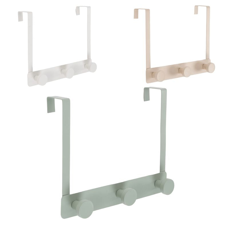 PERCHERO PUERTA 3 COLGADORES NATURE