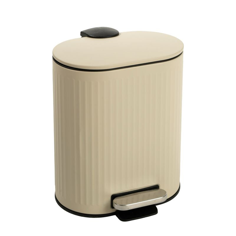 PAPELERA RAYAS BEIGE 4L