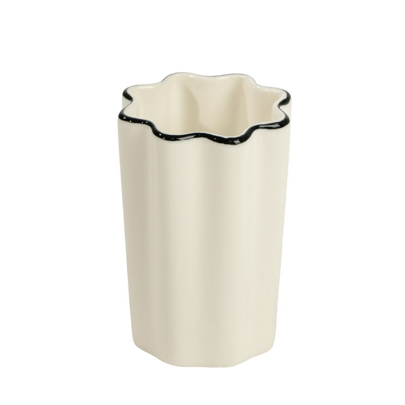 VASO ONDAS FILO NEGRO