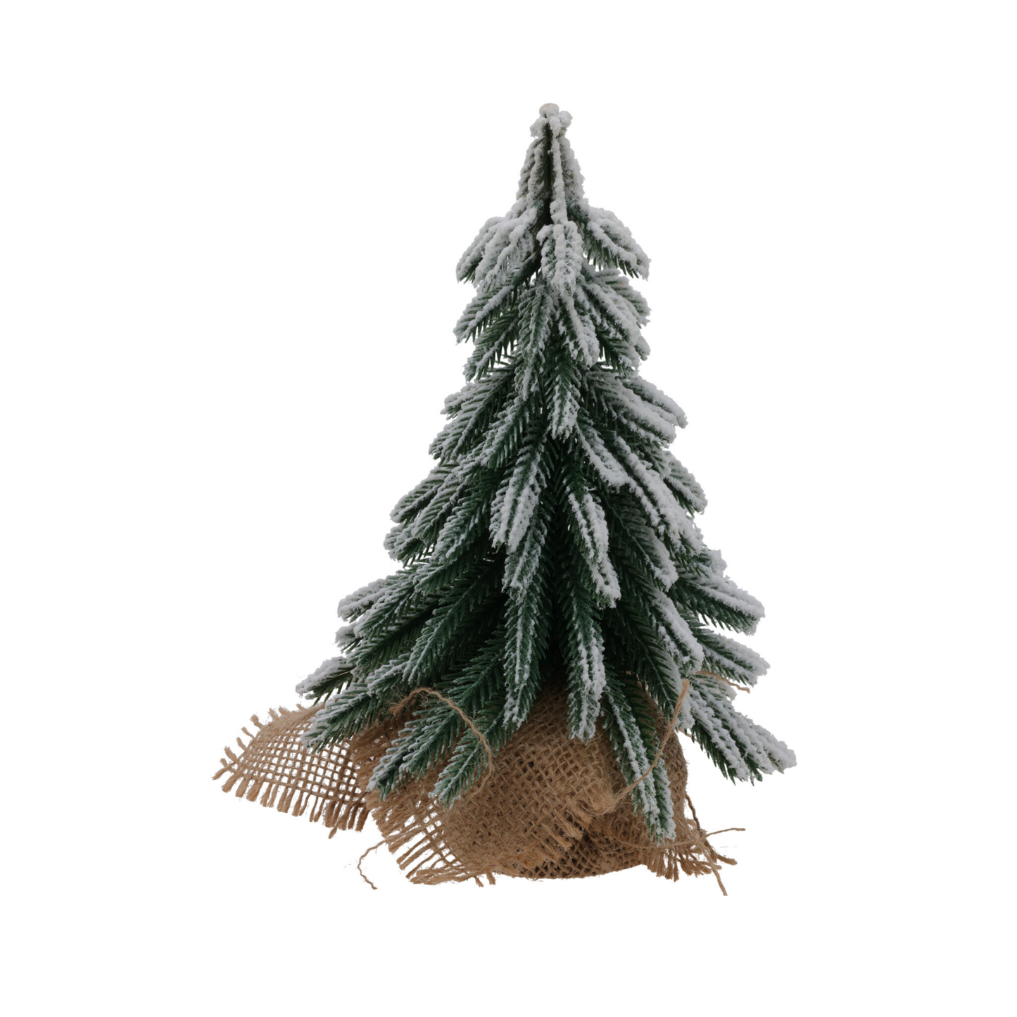 ARBOL DE NAVIDAD CON NIEVE 24CM