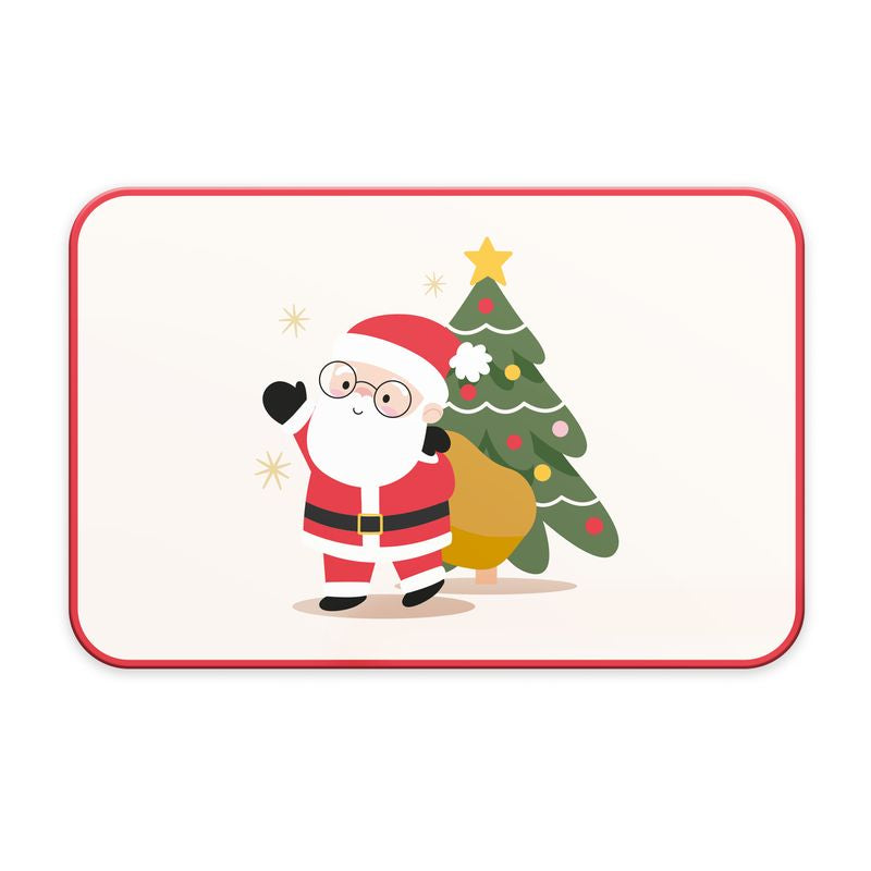 INDIVIDUAL PLASTICO PAPA NOEL