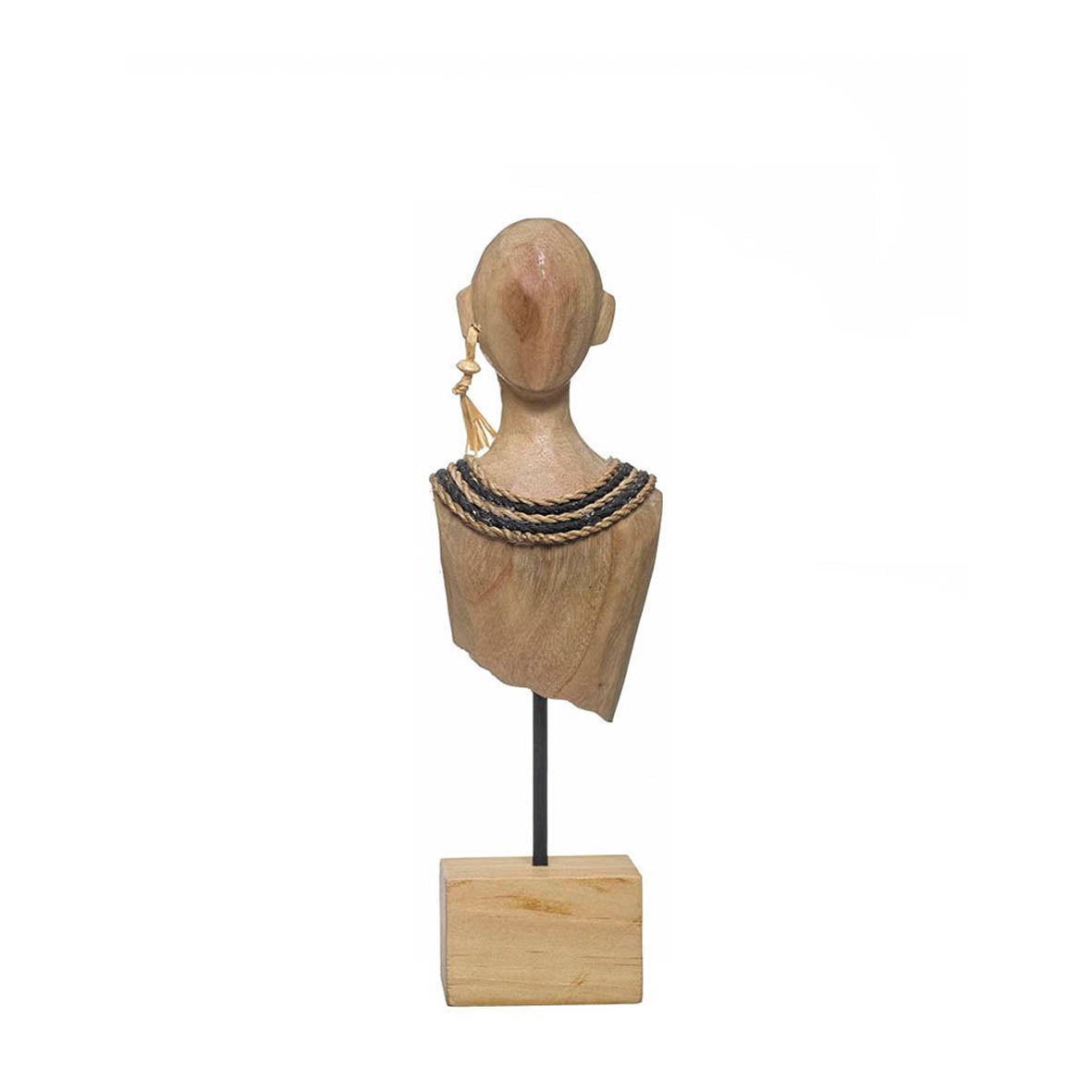 BUSTO DECORATIVO MADERA 2