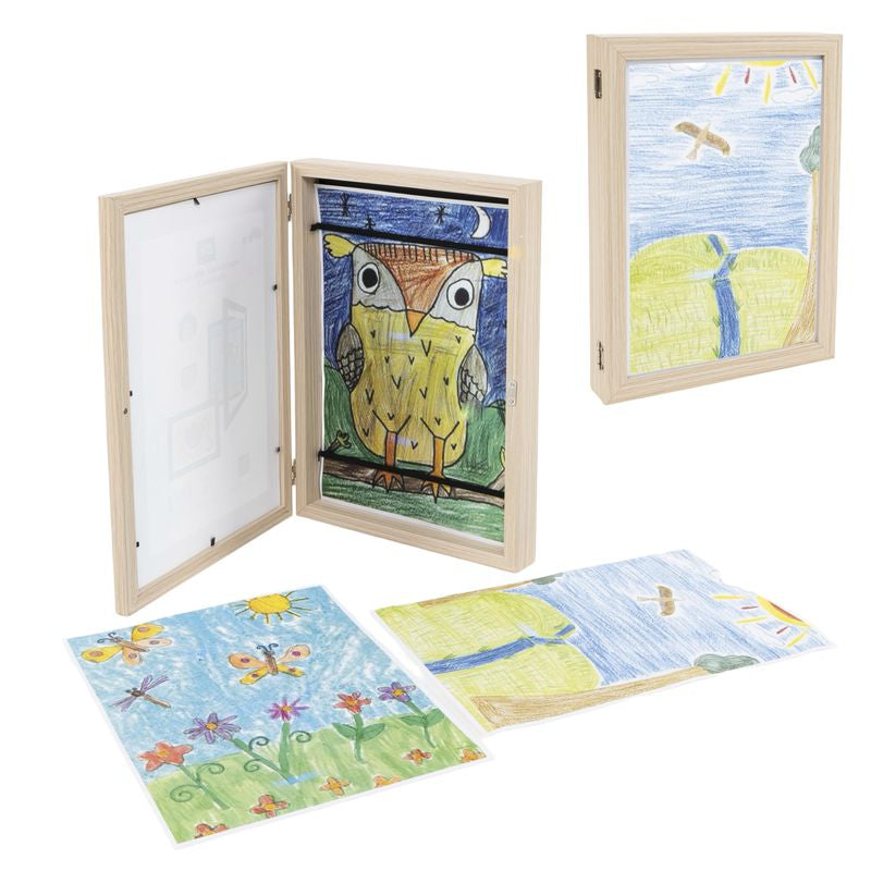 MARCO ARTE PORTADIBUJOS MADERA