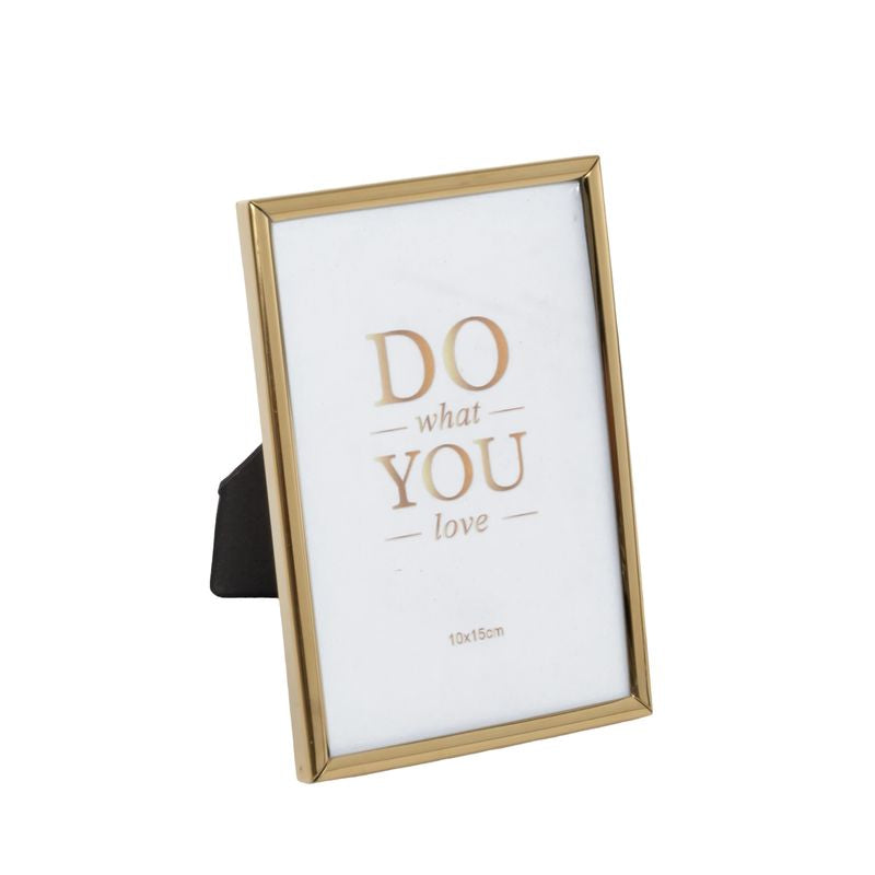 PORTAFOTOS FINO 10X15 ORO