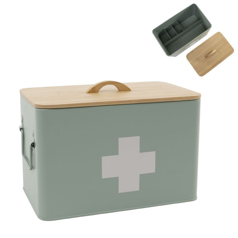 BOTIQUIN L TAPA MADERA VERDE