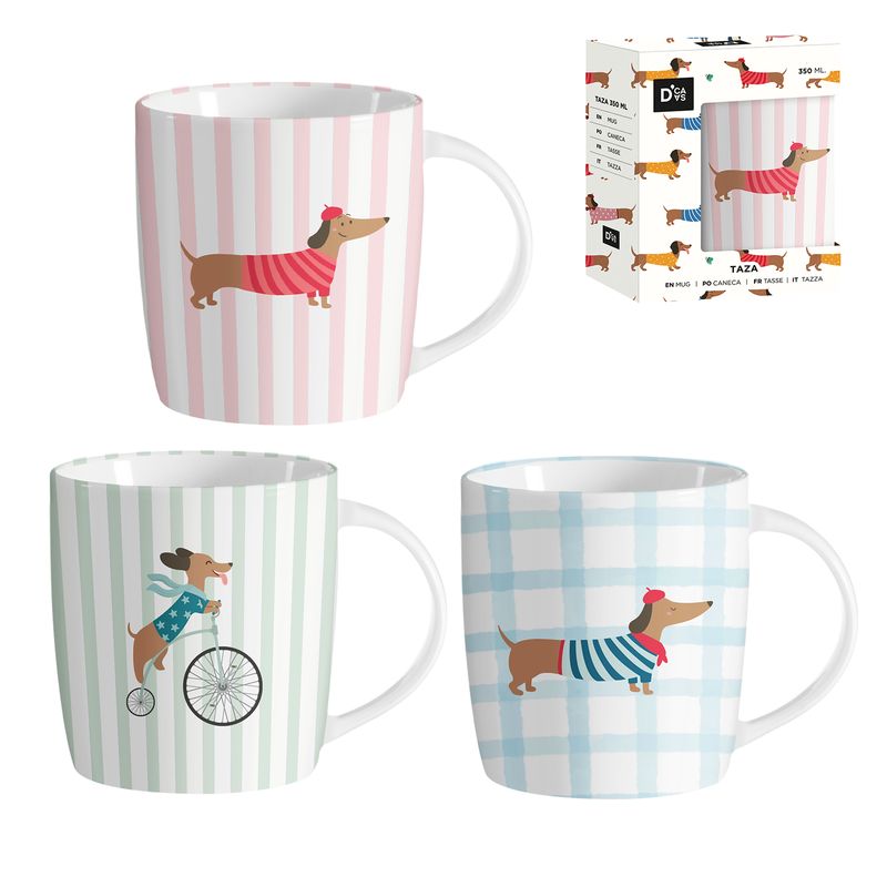 TAZA 350ML TECKEL