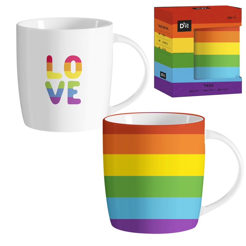 MUG 350ML ARCOIRIS