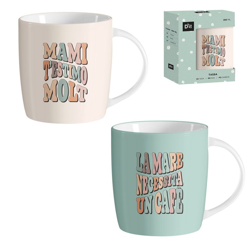 MUG 350ML MAMA CATALA