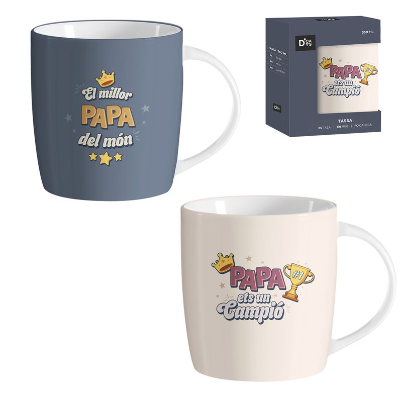 MUG 350ML PAPA CATALA