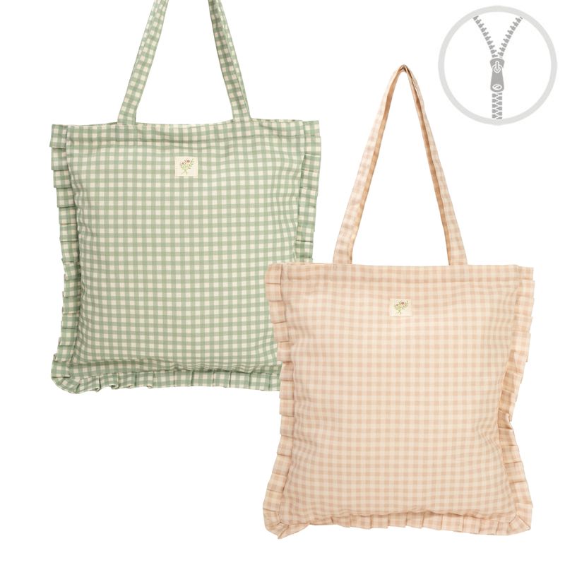 BOLSA ALGODN CON CREMALLERA BLOSSOM