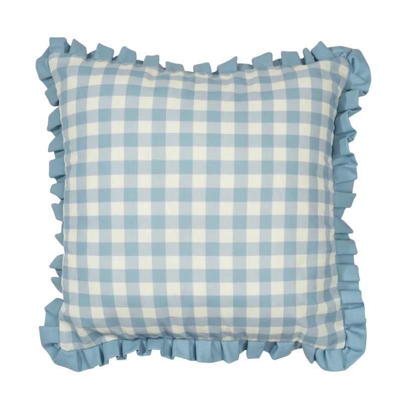 COJIN 45X45CM VICHY AZUL BLOSSOM
