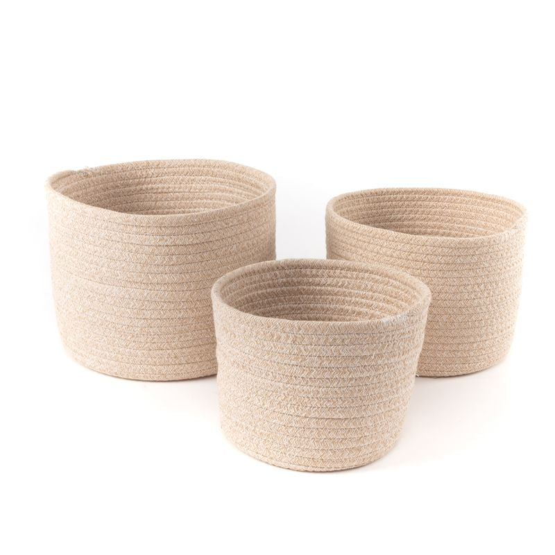 CESTAS ALGODON NATURAL