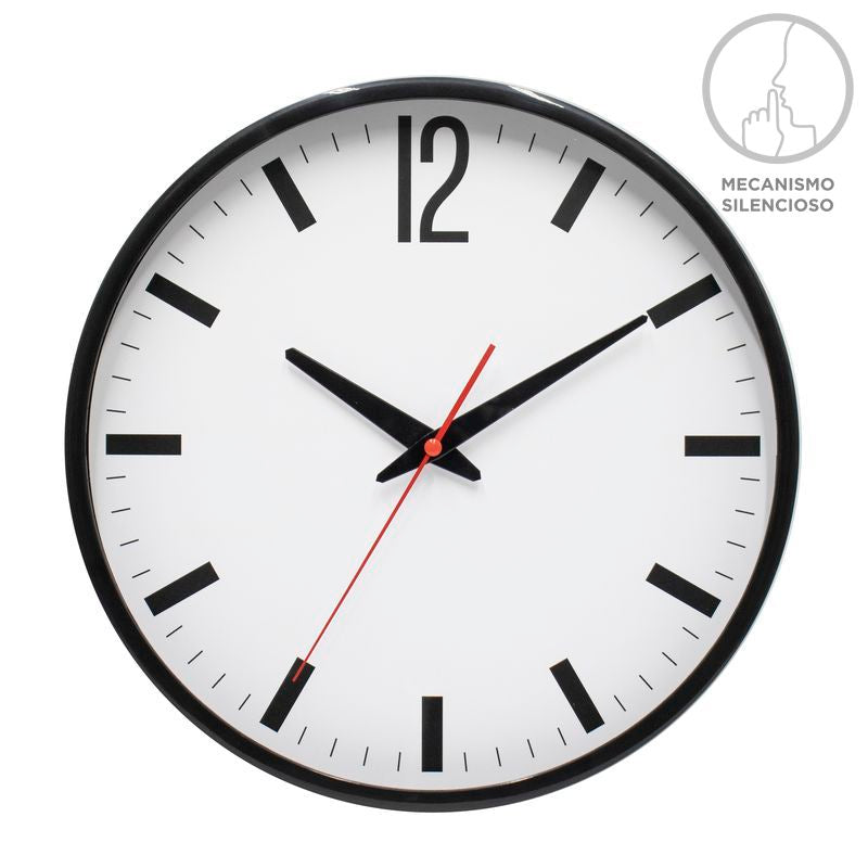 RELOJ 30CM BLANCO
