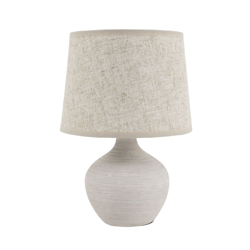 LAMPARA BASE CERAMICA SOFT