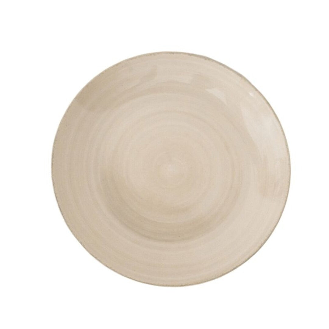 PLATO POSTRE 19CM NATURAL