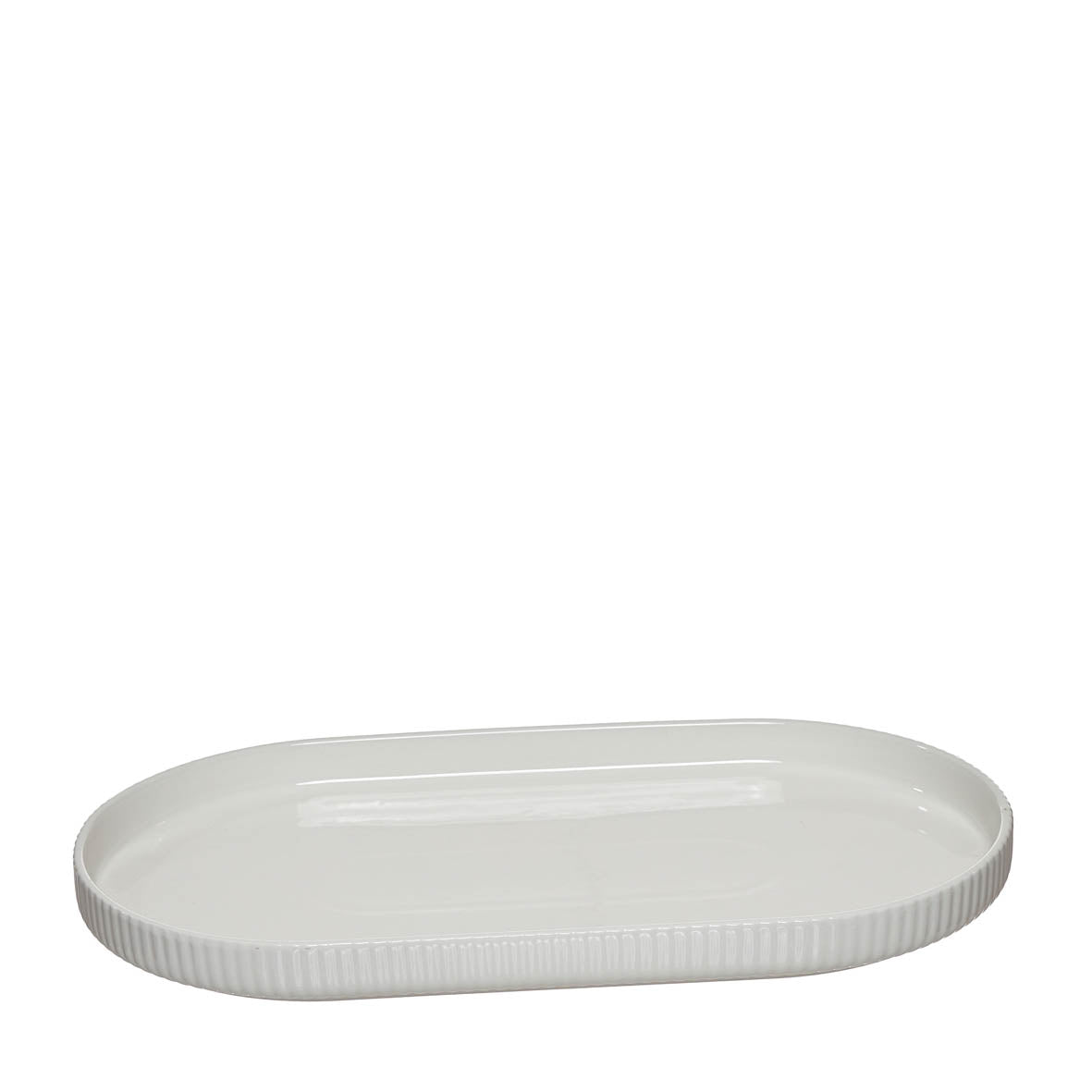 BANDEJA OVALADA PORCELANA 36CM