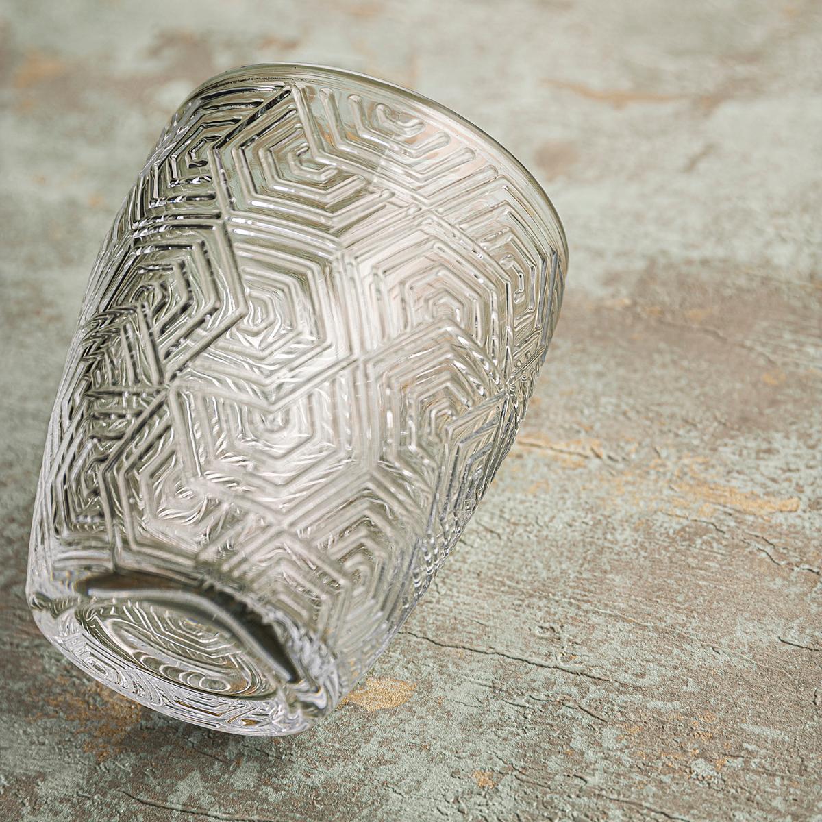 JUEGO DE 6 VASOS IKONIC RELIEVE