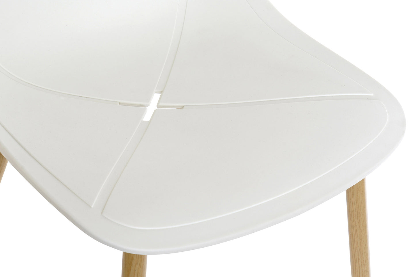 SET 7 SILLAS ICONO BLANCA