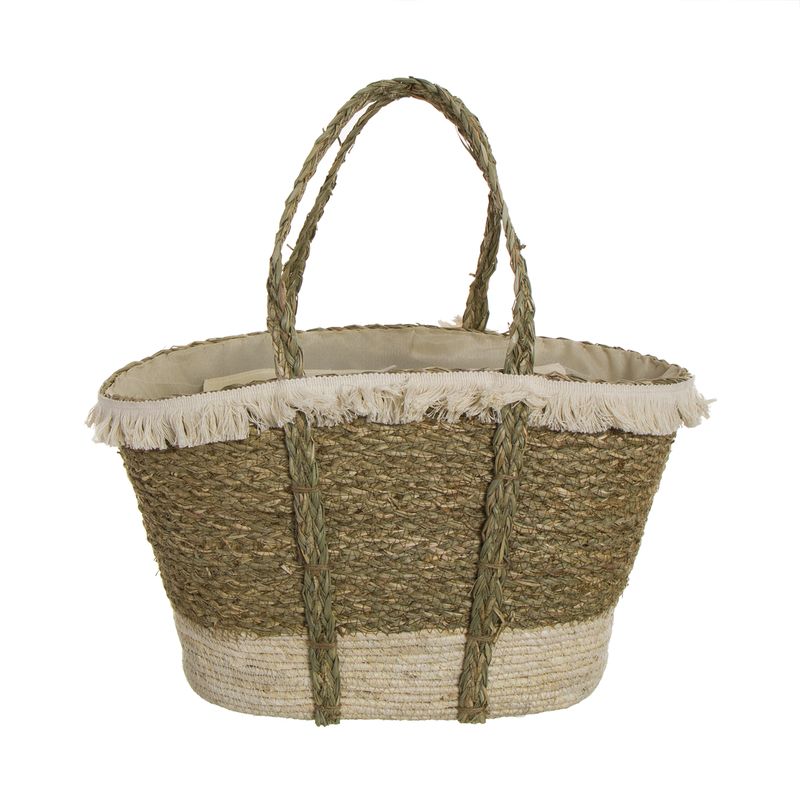 CAPAZO DE PALMA FLECOS NATURAL