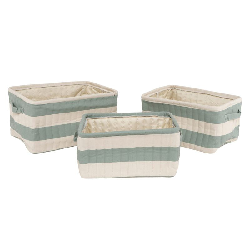 CESTA RAYAS VERDE AGUA