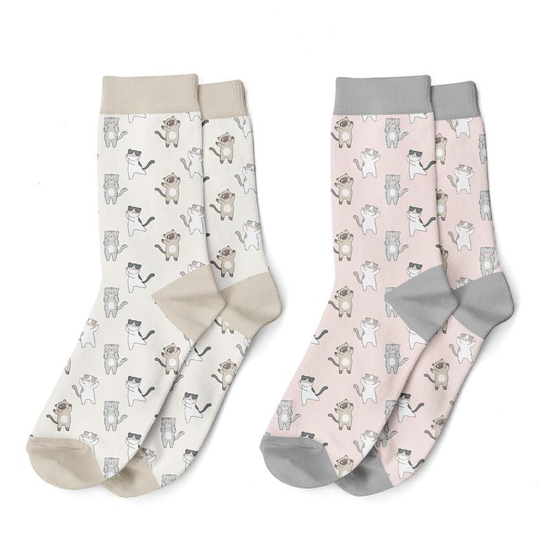 CALCETINES GATOS TALLA 35-42